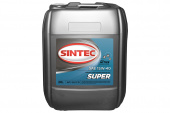 Масло SINTEC Супер SAE 15W-40 API SG/CD канистра 91л 80кг/Motor oil 91liter 80kg can